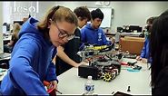 Hollins High School Robotics Team gets ready for World Championship