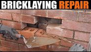 Bricklaying Repair - How To replace Bricks In a Wall - Tutorial