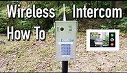 GBF Wireless Video Gate Intercom With Keypad - Review and Installation