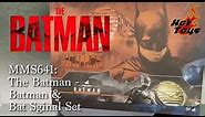 Hot Toys MMS641 The Batman & Bat Signal Set Quick Look Review