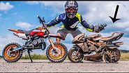 Restoration 2-Stroke Sports Motorcycles HONDA REPSOL Minibike - Full Restoration