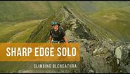 Lake District Walks | Sharp Edge Solo | Climbing Blencathra in the Lake District