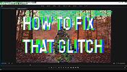How To Fix: Weird Pixel Glitch in Premiere Pro 2020