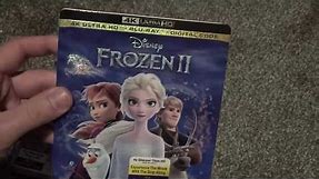 Disney Frozen II 4K Ultra HD Blu-Ray Unboxing