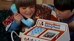 Mickey Mouse Talking Phone from Hasbro - "Come Over For a Potty" (Commercial, 1983)
