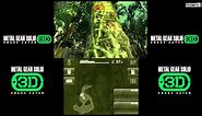 Metal Gear Solid 3D Snake Eater 3DS GAMEPLAY First 15 mins