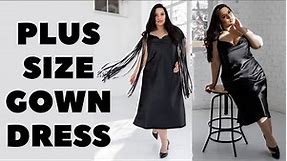 Plus Size Gown Dress | Plus Size Occasional Dress | Plus Size Prom Dress | Plus Size Formal Dress