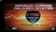Vmaxtanks VMAXSLR125 AGM 12V 125Ah SLA Rechargeable Deep Cycle Battery