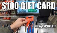 How I spent my gift card at The Home Depot