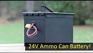 Building a 24V 72Ah Ammo Cannister Battery Pack