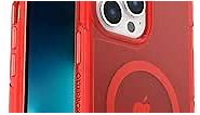 OtterBox iPhone 13 Pro Max and iPhone 12 Pro Max Symmetry Series+ Case - In The Red, ultra-sleek, snaps to MagSafe, raised edges protect camera & screen