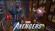 Marvel's Avengers Game - Captain America Free Roam Gameplay!