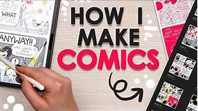 LET'S MAKE A COMIC - My Comic Page Process