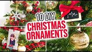 10 DIY Christmas Ornaments