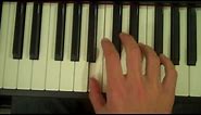 How To Play a Bsus4 Chord on Piano