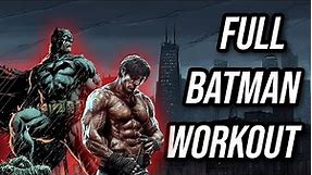 FULL Batman Beginner Workout Program | Train like Bruce Wayne