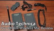 Audio Technica Pro 88W/R 35 Wireless Lavaliere review