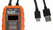 USB Digital Meter, USB-A and USB-C - ET920 | Klein Tools