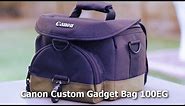 Canon DSLR Camera Bag - Custom Gadget Bag 100EG - Review