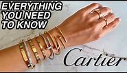 WATCH THIS BEFORE BUYING CARTIER | Big Cartier COMPARISON + REVIEW | LOVE & JUSTE UN CLOU| UNBOXING