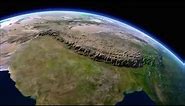 The Himalayan Mountain Range And Tibetan Plateau | thegeology | Convergent Plate Boundary