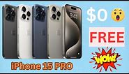 How To Get The iPhone 15 Pro For Free in 7 Minutes! [ Easy Trick ] + GIVEAWAY