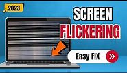 How to Fix SCREEN FLICKERING & FLASHING Problem in Windows Laptop (EASY FIX)
