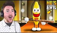 THE ROBLOX BANANA IS EVIL… (secret room found)