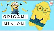 Origami Minion - Paper Crafts / Origami Resource for Parents & Teachers