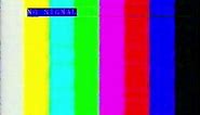 No Signal (Rainbow) - VHS