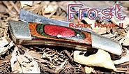 Vintage Frost Cutlery Razor Hawk II 80's Pocket Knife HawkBill ..Cool!
