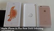 Apple iPhone 6s Plus Rose Gold Unboxing