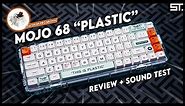 Melgeek Mojo68 "Plastic" Keyboard Review + Sound Test | Samuel Tan