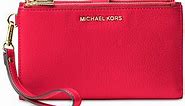 Michael Kors Adele Leather Phone Wallet Wristlet - Macy's