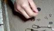 How to make Tim Holtz Swivel Clasp Charms Part 1