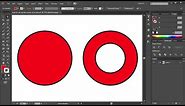 How to Cut out the Center of a Circle in Adobe Illustrator