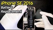 iPhone SE (2016) Battery Replacement - 2022 Easy Tutorial