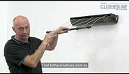 How to Install Austral Retractaway Retractable 40 & 50 Wall Mount Clothesline