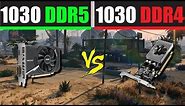 GT 1030 DDR4 vs GT 1030 DDR5