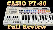 Full Review of the Casio PT-80 keyboard