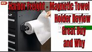 Harbor Freight - Magnetic Towel Holder Review