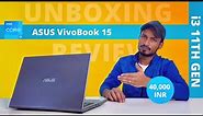 Asus VivoBook 15 i3 11th Gen [2021] Unboxing and Review | Best Laptop Under Rs 40000