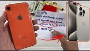 How i Restore and Turn iPhone XR Cracked into a Brand New iPhone 15 Pro
