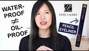 Estée Lauder Double Wear Infinite Waterproof Eyeliner | Wear Test | Waterproof Not For Oily Eyelids