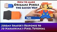 How to make Origami Pixels the Easier Way!