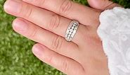 IGI CERTIFIED DIAMOND 1 CARATS TOTAL RING PLATINUM 🔥SALE PRICE $1,425 #jewelry #jewelrygram #jewelryoftheday | jewelryauctionhouse