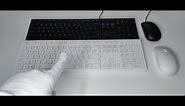 Unboxing for Dell Wireless Keyboard & Mouse KM636 - White