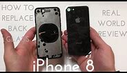iPhone 8 Back Glass Replacement (How to fix the back for ~$15)