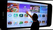 The Biggest iPad EVER PadZilla 90 inch Display