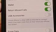 iPhone 11 Pro: How to Enable / Disable USB Accessories on Lock Screen